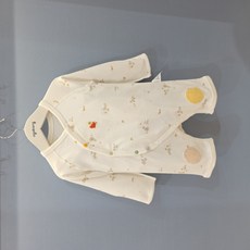 [아가방]강남점* 40수 오가닉 가을 신생아/ 귀여운 동물 패턴으로 깜찍한 배내우주/ /최대 3개월까지 착용/신생아 선물