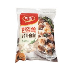 [CO(신선식품(축산))]하림자연실록 스파이시 닭가슴살 1.2KG