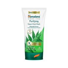 Himalaya Purifying Neem Face Wash| Clears and Prevents Pimples & Acne For men and women|150 ml, 1개, 150ml