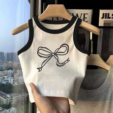 해피유통어린이 여아 리본 민소매14세 이상 XG03