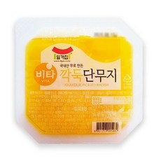[일가집] 비타 깍둑단무지 150g, 1개