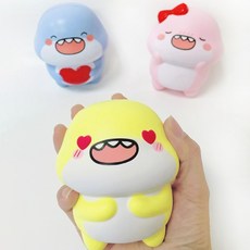 7000 상어삼남매스퀴시 랜덤발송1개 말랑이 주물럭 ell+068GD