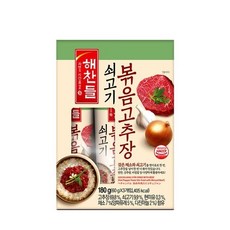 해찬들 쇠고기 볶음 고추장, 60g, 6개