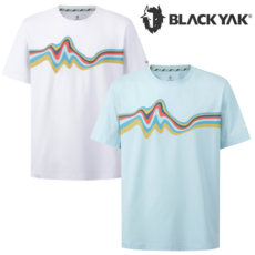 [매장발송] 블랙야크 남여공용 반팔 라운드 티셔츠 여름 흡습속건 땀냄새억제 가벼운 히말라야 기능성티 일상 외출 등산 캠핑 낚시 골프 여행 아웃도어 커플 상의 반팔티