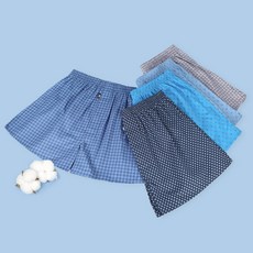 트라이 남성용 자일리톨 순면 트렁크 5종 세트