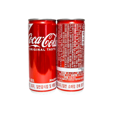 코카콜라 업소용 탄산음료 캔음료, 245ml