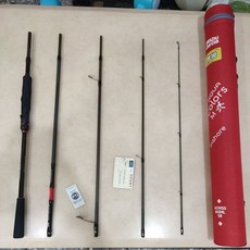 Abu Garcia AQUACOLORS ACMISS 865ML-SR 五節岸拋釣竿 附竿桶, ACMISS-835ML-MT薄荷綠色
