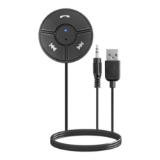 삼성 갤럭시 S26/S25/S24/S23/S22/S21/S20/S10 추천 차량용 블루투스 핸즈프리 리시버 무선카팩 통화+음악감상, 블랙