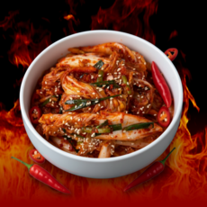[당일생산/당일발송] 윤가네 맛있게 매운 실비겉절이 : 2단계(불닭), 1개, 2kg