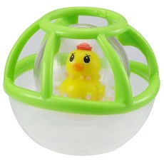 파일럿 코퍼레이션 오리 대장 목욕탕에서 딸랑이 공, 1개