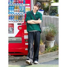 [국내매장정품] 에잇세컨즈 8SECONDS 경량 에센셜 와이드핏 데님 팬츠 블랙 (424721LP25) 424721LP25 168741