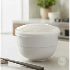 YGSA 밥공기 전용뚜껑 환자식용품, 아이보리 신형