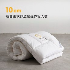 호텔 매트리스 토퍼 화이트 5-6cm, 90x200cm, 호텔 소프트 매트리스 - 화이트 약 10CM