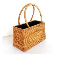 DecoBox 藤編手提包
