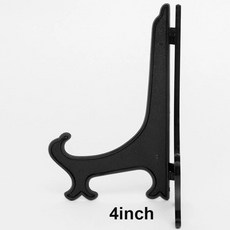 10PCS 휴대용 이젤 플레이트 홀더 그림 디스플레이 결혼식 사진 프레임 인치, Bla 4 in s 10pcs