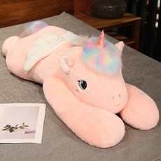 毛絨女生睡覺抱枕, 彩虹獨角獸