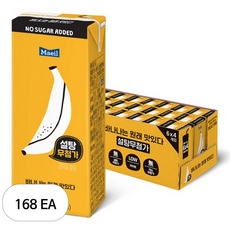 매일유업 바나나는 원래 맛있다 우유, 190ml, 168개