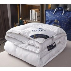 사계절 이불 거위털 호텔 구스다운 침구 이불커버 덕다운 푸근한 침실, 4. 그레이