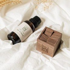 솔향가득 우드 디퓨저 편백오일 천연 아로마 오일 테라피, 1개, 10ml, 편백(타입01)