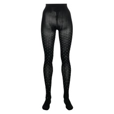 비베타 스와로브스키 크리스털 장식 타이즈