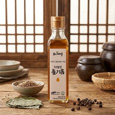 푸디헤븐 100% 통들깨 맑고 고소한 하늘빛 들기름, 1개, 180ml
