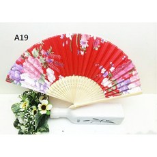 【幸運星】扇子 角色扮演 Cosplay 道具 女扇 中國風 日式 扇子 擺飾 裝飾, 1個, 扇子一把附扇套