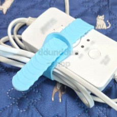 뚠뚠샵 실리콘 케이블 타이, 1개