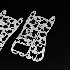 모형 철자 고양이, 1개