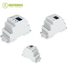 스카이댄스 S1DR AC110V220V 듀얼 채널 출력 실리콘 LED 컨트롤러 DIN 레일 2 AC 트라이액 DMX 조광기 DMX5