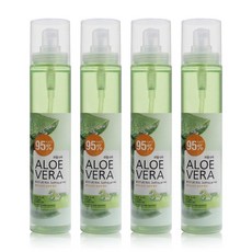 과일나라 알로에베라 모이스처 리얼 수딩젤 미스트 125mlx4ea 민감성 피부진정 수분 보습