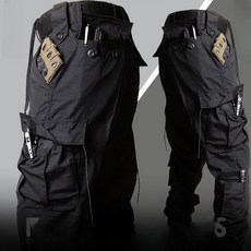 남자 택티컬 팬츠 군인 미군 전술바지 밴딩 건빵바지 군용 등산 ACU 블랙 전술 바지 XS 50~60kg