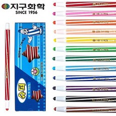 지구화학 슈퍼 색연필 낱색 분홍 12p, 1개, 1개