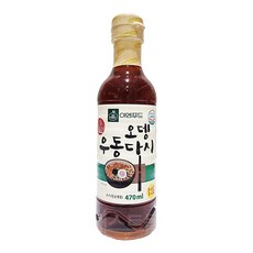 이엔푸드 오뎅우동다시, 470ml, 1개