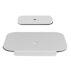 (카멜인터내셔널) 고중량 모니터암 책상 보호 보강판 플레이트 카멜마운트 MPK1 (화이트), 화이트, 1개