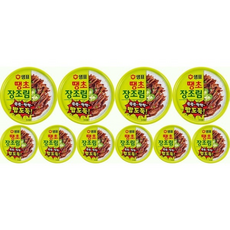 샘표 땡초장조림 캠핑 반찬캔, 90g, 10개