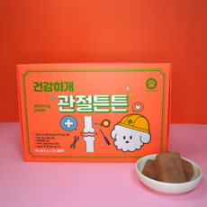 [건강하개] 강아지 동결건조화식 튼튼자연식 관절튼튼 20블럭, 1개, 80g, 오리