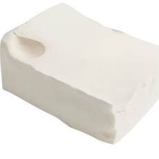 숲인더시티 공예 유점토 소프트 500g, 하이 화이트 클레이, 4개