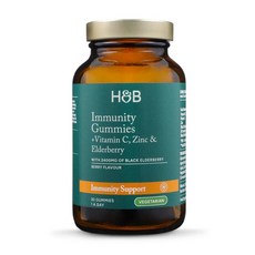 홀랜드앤바렛 엘더베리 이뮤니티 위드 비타민C 앤 아연 구미 Holland & Barrett Elderberry Immunity Gummies, 1개, 30정