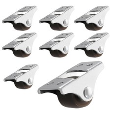 스톤락 TPE 무소음 다용도 미니 캐스터 바퀴 8P, 평판형