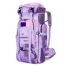 King'sGuard 70L 캠핑 하이킹 백팩 남성용 여성용 대형 밀리터리 전술 백팩 몰리 배낭 백팩 야외용