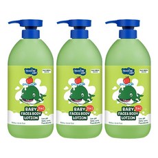 터치미 키즈 베이비 3in1 올인원 페이스 앤 바디로션 대용량, 1L, 3개