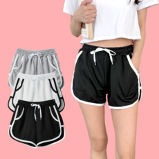 Nana Elle女款運動短褲短褲口袋日常海豚褲 3種