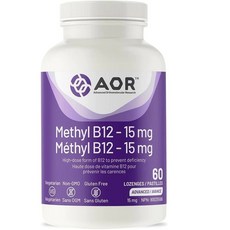 AOR 甲鈷胺超級含片, 60顆, 1個