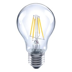 Luxtek LED燈泡 4W E27 黃光 全電壓 節能 球泡燈 燈絲燈泡 A60C, 1個