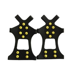 冰爪 防滑鞋套, 基本黃釘款, 1套