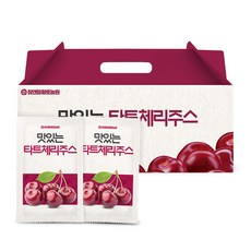 참앤들황토농원 [참앤들황토농원] 맛있는 몽모랑시 타트체리주스 30포 1박스, 70ml, 30개