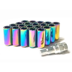 45mm 롱타입 벤츠 아우디 삼성 공용 휠너트 락볼트, 카멜레온, 1세트