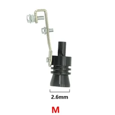 터보 사운드 휘슬 차량 수리 배기 파이프 시뮬레이터 S M L 범용 머플러 장치 자동차 액세서리 1 개, 03 M