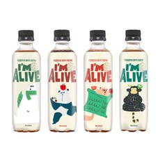 I'M ALIVE KOMBUCHA 康普茶 360ml 4瓶組, 1.44L, 1組