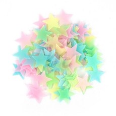 꿀이맘 인테리어 미니 야광별 80P 조카, 혼합